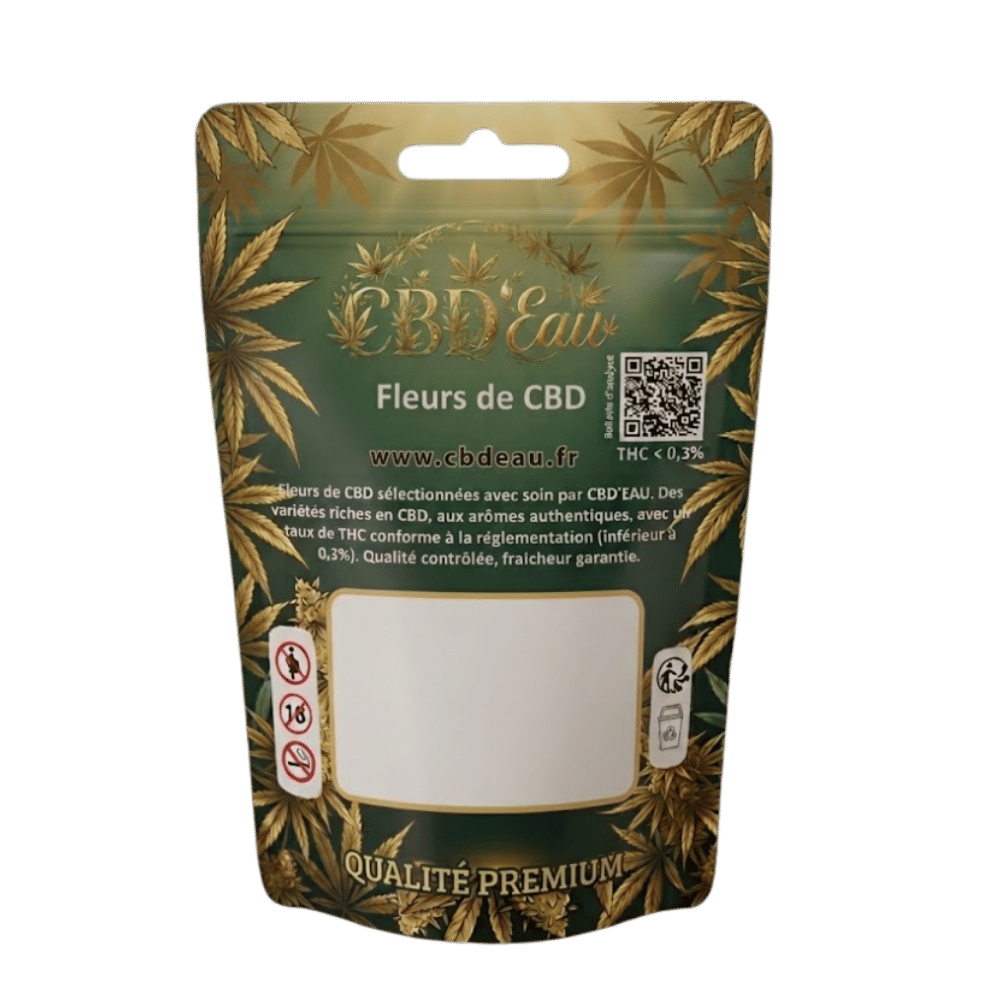 Fleur de CBD Orange Bud 10g préemballée – détail 3